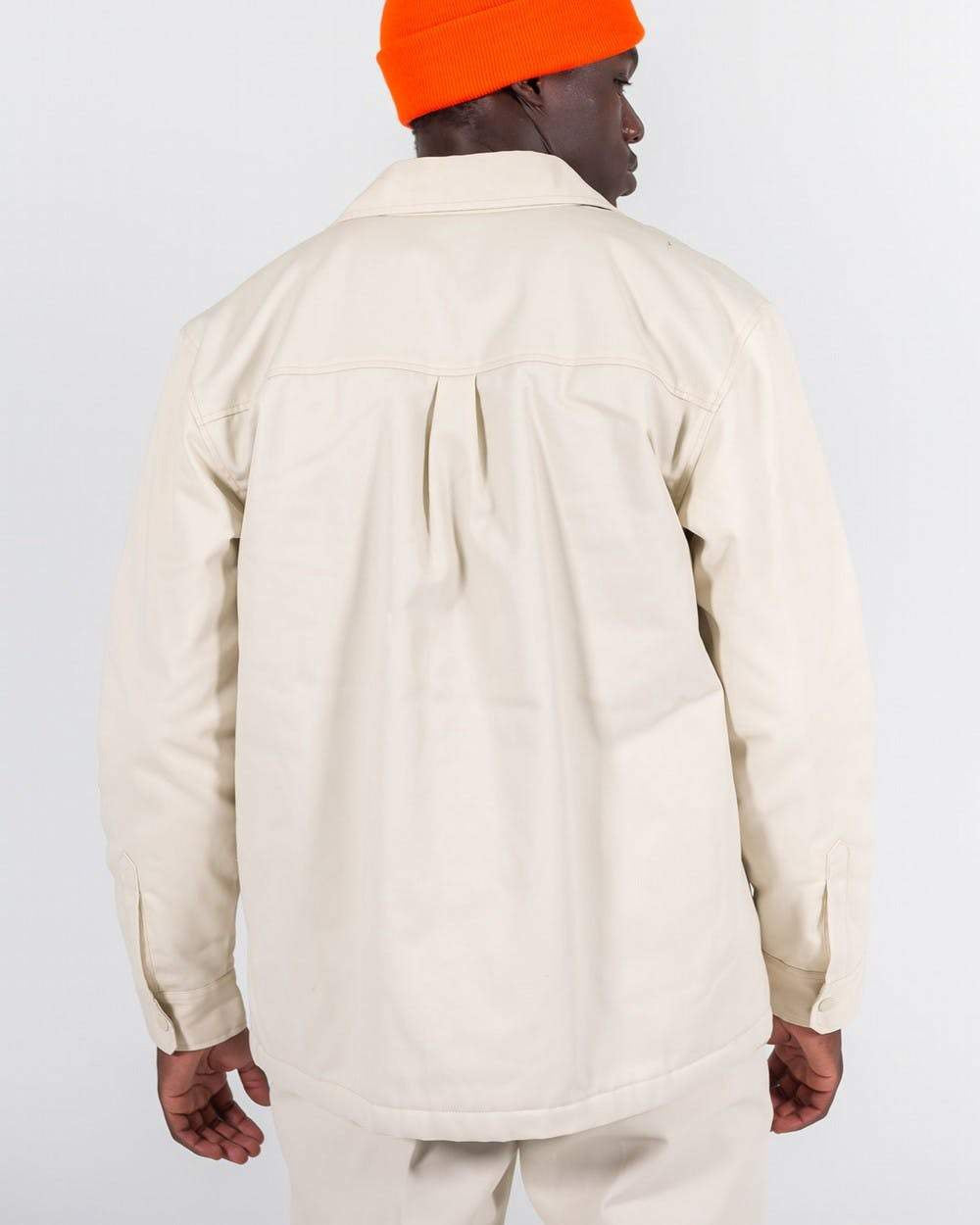 DICKIES  Pawnee Lined Shirt Jacket - Bone