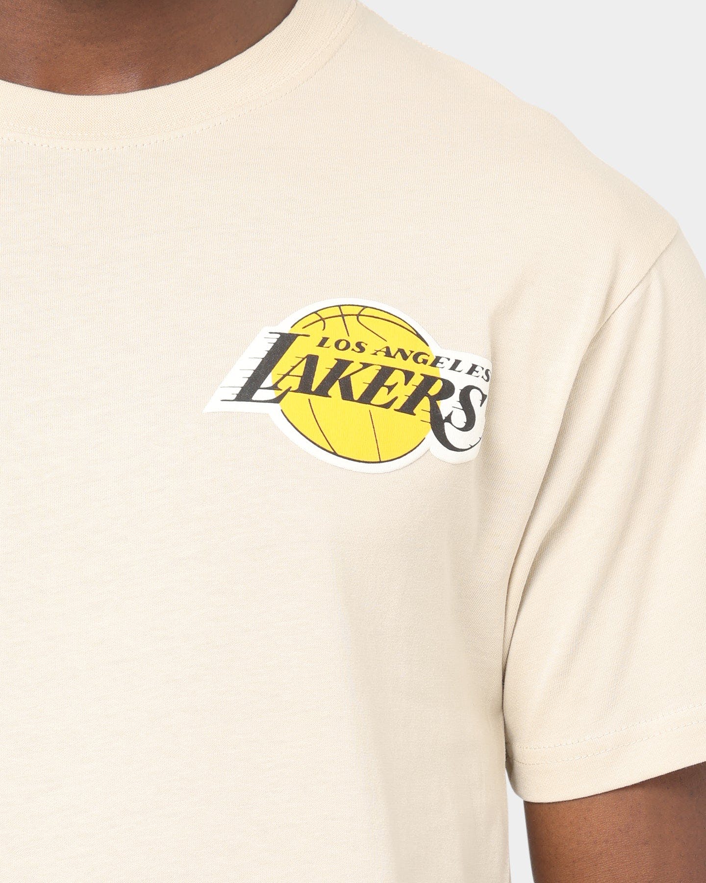 MITCHELL & NESS - Los Angeles Lakers Short Sleeve T-Shirt - CLAY